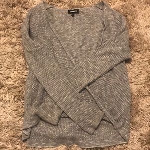 Cozy gray sweater